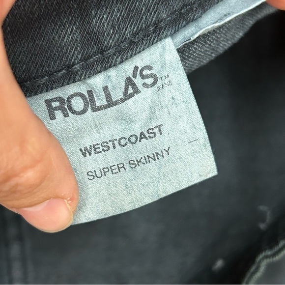 ROLLAS westcoast super skinny denim jeans - Picture 7 of 8